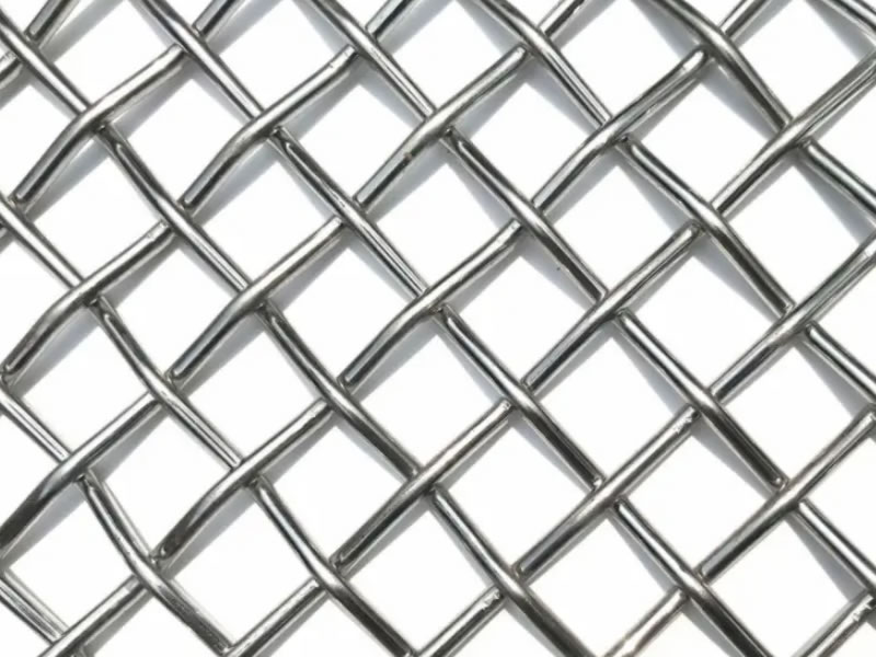 CWM-2 Crimped Vibrating stone Steel Screen Mesh